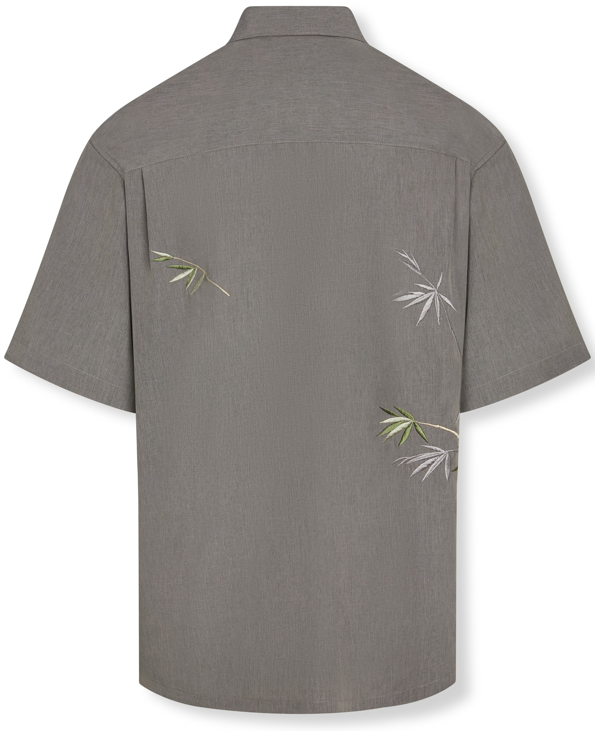 bamboo cay flying bamboos embroidered shirt