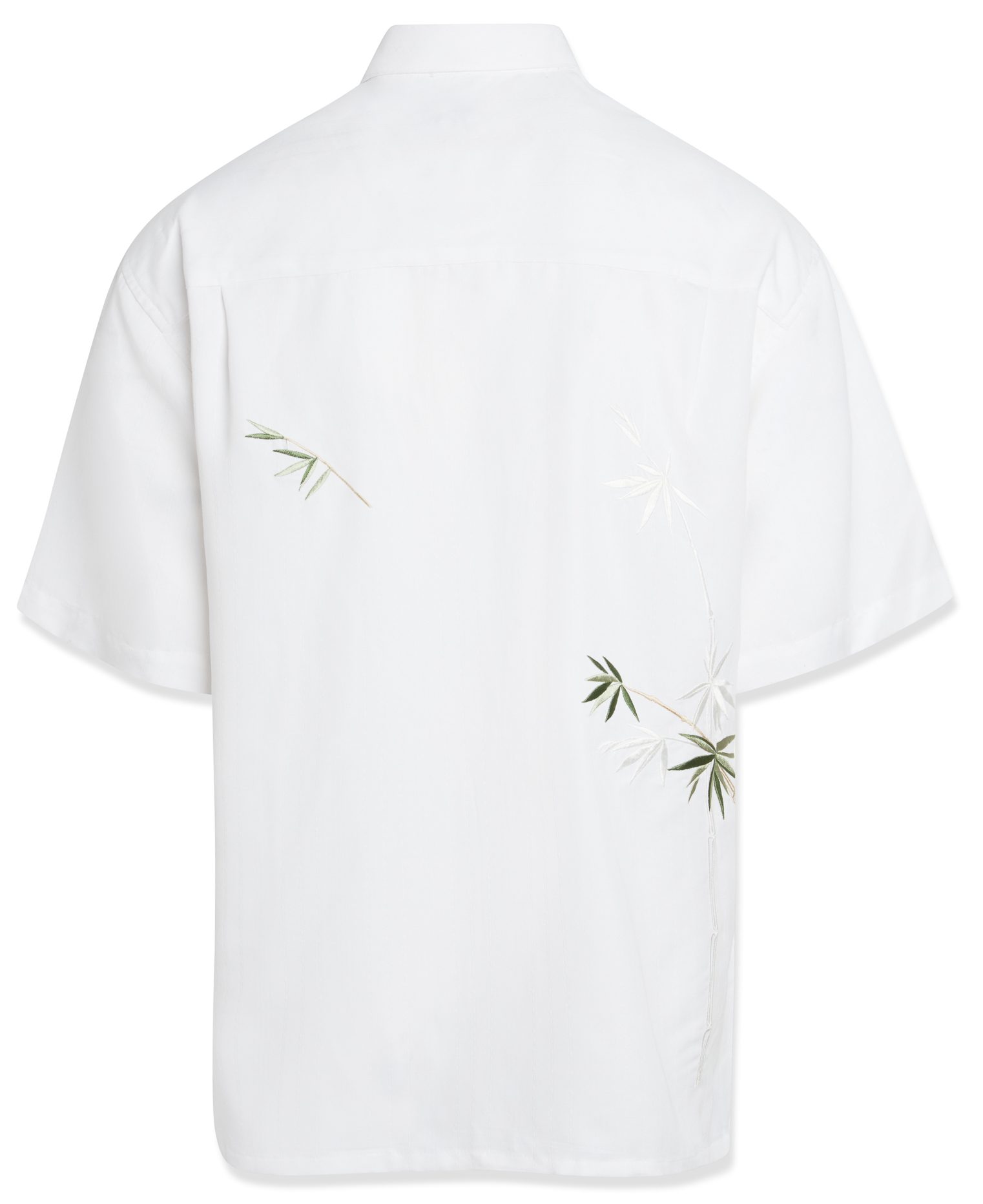 bamboo cay flying bamboos embroidered shirt