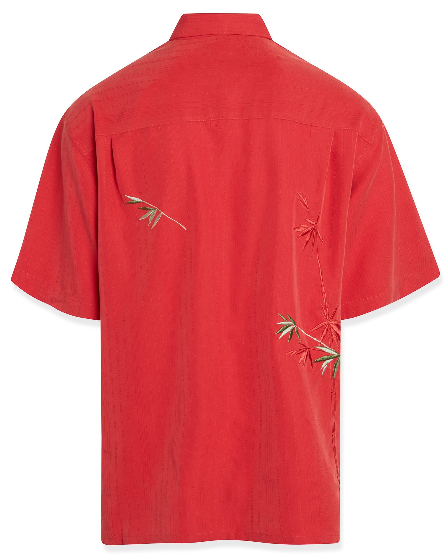 bamboo cay flying bamboos embroidered shirt