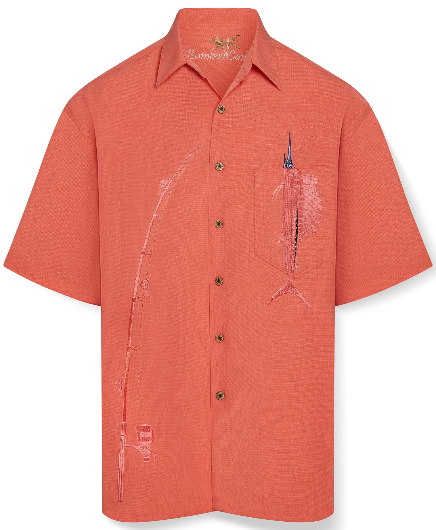 Bamboo Cay Shake the Hook Salmon Frontside